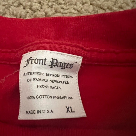 3/$20 - Vintage 49ers Red Graphic T-Shirt - Picture 3 of 6